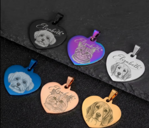 Collar minimalista Unisex de acero inoxidable